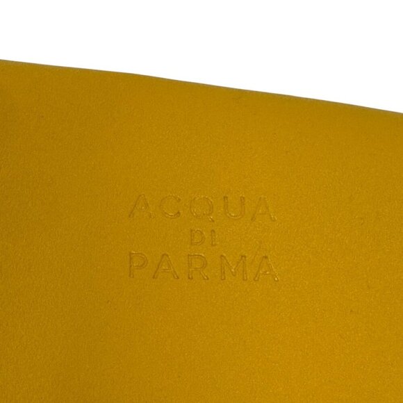 acqua di parma etihad airways yellow amenity kit clutch bag - Picture 3 of 5